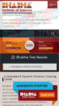 Mobile Screenshot of bhabhaentrance.com